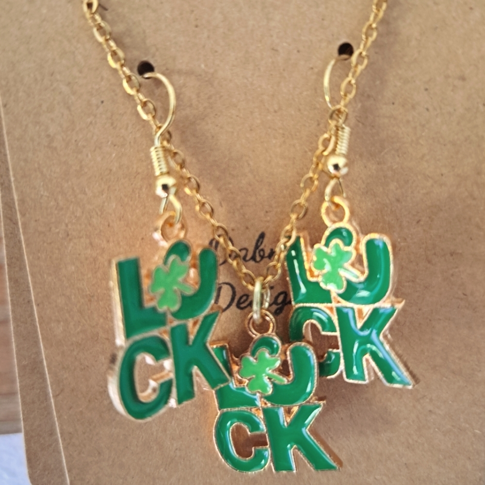 Necklace and earrings  set
